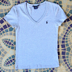 Ralph Lauren V-Neck Cotton Tee